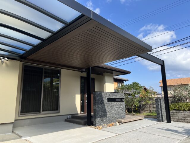 庭再生　機能的で洗練されたモダンエクステリアへ